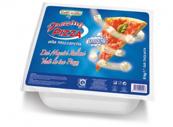 Leggi tutto: SA Dressing pizza alla Mozzarella blocco termo-formato Frozen 6 Kg