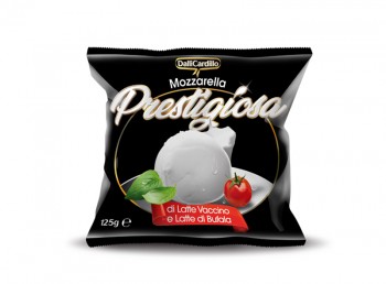 Lea todo: Queso mozzarella con leche de búfala Prestigiosa 125 g