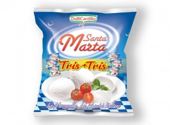 Lire la suite: Mozzarella Santa Marta Tris+Tris 480gr